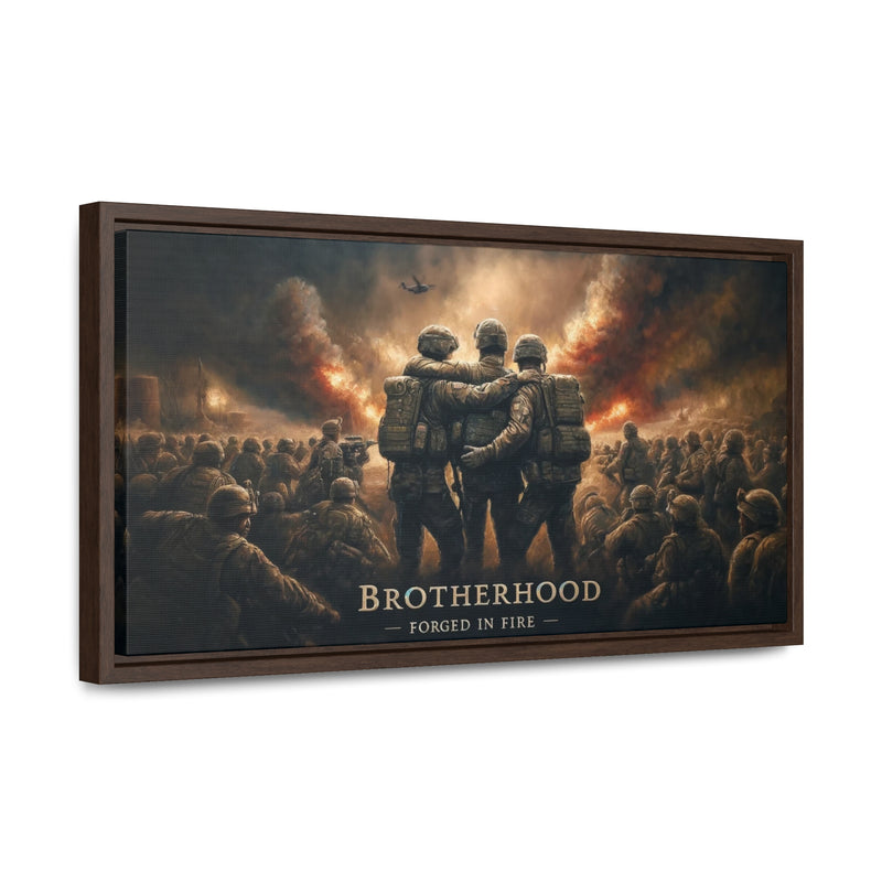 Brotherhood: Forged in Fire - Framed Canvas