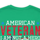 Honoring American Veterans: Walking Beside Heroes T-Shirt with Military Design - Celebrating the Honor