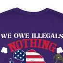 Honoring Our Veterans: Military Design T-Shirt - We Owe Them Everything