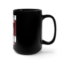 American by Birth, Veteran by Choice 15oz Military Design Black Mug - Embrace Your Proud Service!