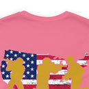 Honoring Courage: Veteran of the United States Army Military Design T-Shirt