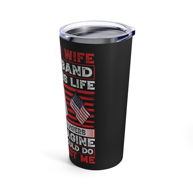 The Unbreakable Bond: Celebrate the Courage of a Veteran Couple with our 20oz Military Design Tumbler