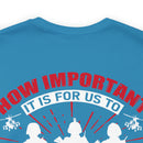 Recognize and Celebrate Our Heroes and She-roes Military Design T-Shirt: Honoring the Importance of Those Who Serve