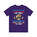 Unshakable Resolve: Military Design T-Shirt - Fearless in the Face of Adversity