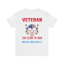 Grumpy but Proud: Military Design T-Shirt - Experience, Wisdom, and Fearlessness