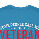 VETERAN: A Proud Title, But Mom is My Greatest Honor - Military Design T-Shirt