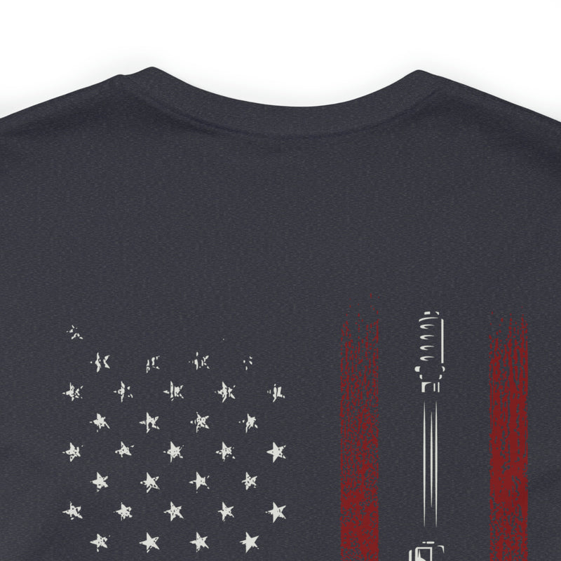 Silent Precision: Veteran Sniper - Military Design T-Shirt