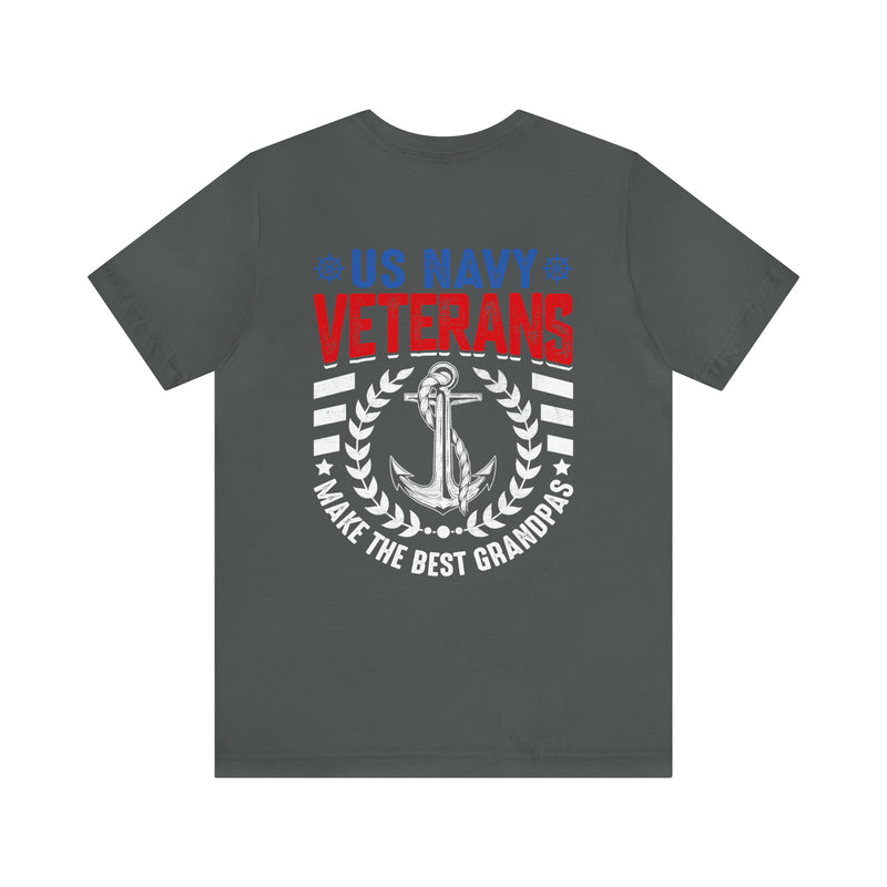 Legendary Grandpas: US Navy Veterans Military Design T-Shirt