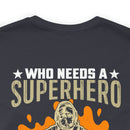 Unleash Your Inner Hero: Military Design T-Shirt - Proudly Raised by a Veteran Dad