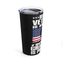 Veteran Grandpa - 20oz Military Design Tumbler: Honored Service and Precious Family Bonds