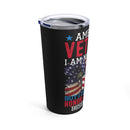 American Veteran - I Walked Beside Heroes 20oz Military Design Tumbler: A Tribute to the Honorable Journey!