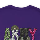 Army Dad: Military Design T-Shirt for Proud Fathers!