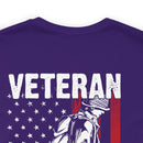 United States Army Veteran: Proudly Served - Military Design T-Shirt