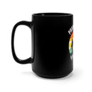 Proud Veteran: 15oz Military Design Black Mug - Celebrating Service and Sacrifice