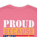 Proud Salute to My Veteran Grandpa T-Shirt: Honoring Family's Military Legacy