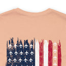 US Vector: Military Design T-Shirt Celebrating American Pride and Strength