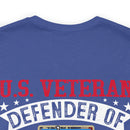 Military Design T-Shirt: U.S. Veteran - Defender of Liberty and Freedom