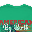 American by Birth, Veteran by Choice: Patriotic Military Design T-Shirt for True Patriots