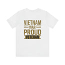 Proud Vietnam War Veteran: Military Design T-Shirt Commemorating Courage and Sacrifice