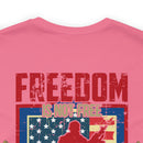 Freedom Comes at a Price: Military Design T-Shirt - United States Veteran Tribute