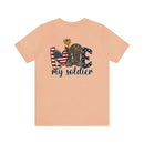 Love My Soldier: Military Design T-Shirt - Wear Your Support with Pride