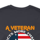Actions Speak Louder: Military Design T-Shirt - Veterans Lead by Example