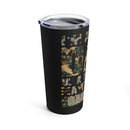 Freaking Awesome Dad: 20oz Military Design Tumbler - A Proud Gift from My Daughter