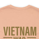 Proud Vietnam War Veteran: Military Design T-Shirt Commemorating Courage and Sacrifice