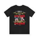 Forever a Soldier: Military Design T-Shirt Honoring Service and Dedication