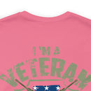 Timeless Service: Military Design T-Shirt - 'I'm a Veteran - My Oath of Enlistment Has No Expiration Date