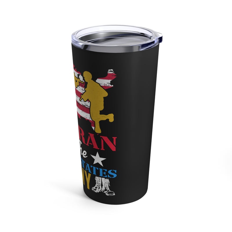 United States Army Valor: Salute the Service of a Veteran with our 20oz Military Design Tumbler