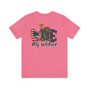 Love My Soldier: Military Design T-Shirt - Wear Your Support with Pride