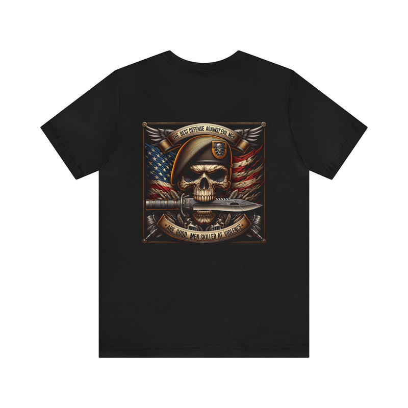 Guardian’s Creed Skull & Flag Emblem T-Shirt