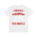 America Without Her Soldiers: Military Design T-Shirt Honoring Our Heroes
