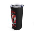 Proud Veterans Daughter: 20oz Military Design Tumbler in Black