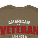 American Veteran: Walking Beside Heroes T-Shirt with Military Design - Honoring the Few
