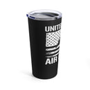 Proudly USAF: 20oz Military Design Tumbler, Honoring the United States Air Force