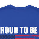 Pride in Unity: 'Proud to be a Military Family' Military Design T-Shirt