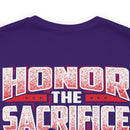 Patriotic Remembrance: Military Design T-Shirt - 'Honor the Sacrifice, Remember the Service