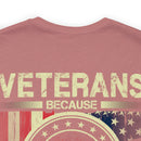 Veterans: American Heroes - Military Design T-Shirt for Patriotism and Appreciation
