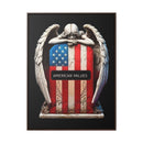 Guardian’s Grief” Framed Canvas