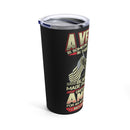 Patriotic Tribute: 20oz Military Design Tumbler - Honor the Courageous Sacrifice of Veterans