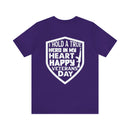 Heartfelt Heroes: Military Design T-Shirt - Honoring Veterans on Their Special Day!