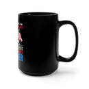 Proud Veteran's Daughter: 15oz Military Design Black Mug - Embrace the Legacy!