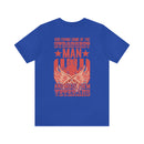 Divinely Honored: Military Design T-Shirt - 'God Found Some of the Strongest Men and Made Them Veterans