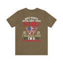 Military Design T-Shirt: Proud Veteran's Wife, Married to My Hero