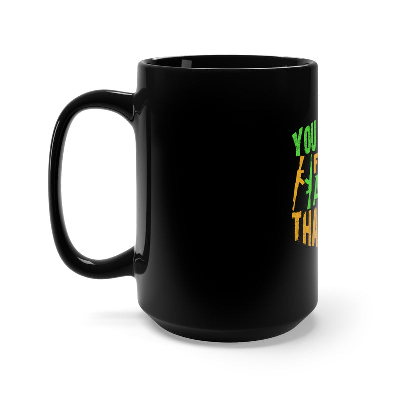 Preserving Freedom: 15oz Military Design Black Mug - A Tribute to Our Heroes