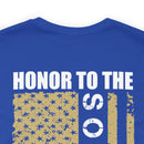 Honor to the Brave: Military Design T-Shirt Saluting Soldiers and Sailors Everywhere