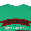 Ever Ready Veterans: Military Design T-Shirt - Always Prepared, Never Forgotten