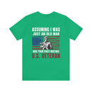 Underestimate No More: Military Design T-Shirt - U.S. Veteran, Proving Age Doesn't Define Valor